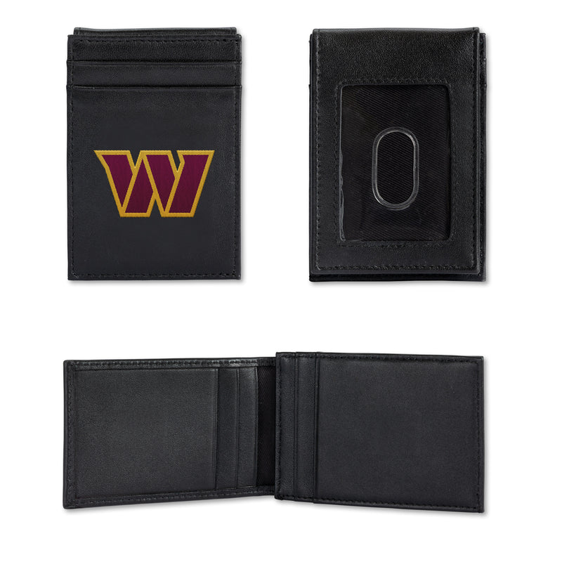 Commanders Embroidered Front Pocket Wallet