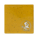 Florida State Seminoles Ceramic Gold Speckle 4" Coaster