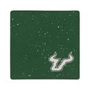 South Florida Bulls Ceramic Green Speckle 4" Coaster