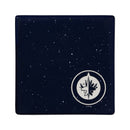 Winnipeg Jets Ceramic Navy Speckle 4" Coaster