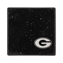 Georgia Bulldogs Ceramic Black Speckle 4" Coaster