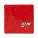 Clark Atlanta University Panthers Ceramic Red Speckle 4" Coaster