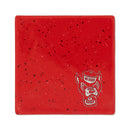 North Carolina State Wolfpack Ceramic Red Speckle 4" Coaster