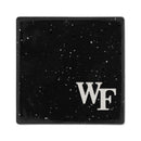 Wake Forest Demon Deacons Ceramic Black Speckle 4" Coaster
