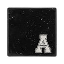 Appalachian State Mountaineers Ceramic Black Speckle 4" Coaster