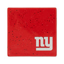 New York Giants Ceramic Red Speckle 4" Coaster