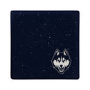 Connecticut Huskies Ceramic Navy Speckle 4" Coaster