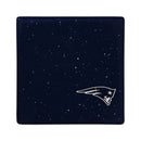 New England Patriots Ceramic Navy Speckle 4" Coaster