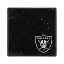 Las Vegas Raiders Ceramic Black Speckle 4" Coaster