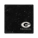 Grambling State Tigers Ceramic Black Speckle 4" Coaster