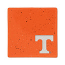 Tennessee Volunteers Ceramic Orange Speckle 4" Coaster