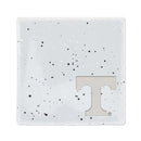 Tennessee Volunteers Ceramic White Speckle 4" Coaster