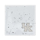 Kentucky Wildcats Ceramic White Speckle 4" Coaster
