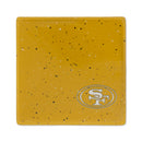 San Francisco 49Ers Ceramic Gold Speckle 4" Coaster