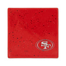 San Francisco 49Ers Ceramic Red Speckle 4" Coaster