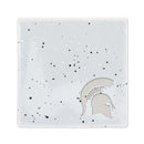 Michigan State Spartans Ceramic White Speckle 4" Coaster
