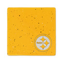 Pittsburgh Steelers Ceramic Yellow Speckle 4" Coaster