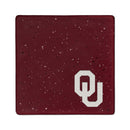 Oklahoma Sooners Ceramic Maroon Speckle 4" Coaster