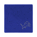 Detroit Lions Ceramic Royal Speckle 4" Coaster
