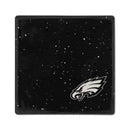 Philadelphia Eagles Ceramic Black Speckle 4" Coaster