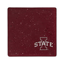 Iowa State Cyclones Ceramic Maroon Speckle 4" Coaster