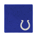 Indianapolis Colts Ceramic Royal Speckle 4" Coaster