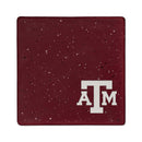 Texas A&M Aggies Ceramic Maroon Speckle 4" Coaster