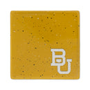 Baylor Bears Ceramic Gold Speckle 4" Coaster
