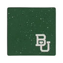 Baylor Bears Ceramic Green Speckle 4" Coaster