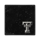 Texas Tech Red Raiders Ceramic Black Speckle 4" Coaster