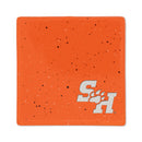 Sam Houston State Bearkats Ceramic Orange Speckle 4" Coaster