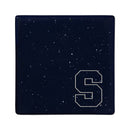Syracuse Orange Ceramic Navy Speckle 4" Coaster