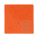 Syracuse Orange Ceramic Orange Speckle 4" Coaster