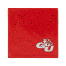 Gonzaga Bulldogs Ceramic Red Speckle 4" Coaster