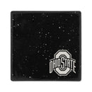 Ohio State Buckeyes Ceramic Black Speckle 4" Coaster