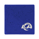 Los Angeles Rams Ceramic Royal Speckle 4" Coaster