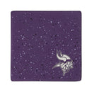 Minnesota Vikings Ceramic Purple Speckle 4" Coaster