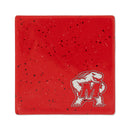 Maryland Terrapins Ceramic Red Speckle 4" Coaster