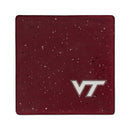 Virginia Tech Hokies Ceramic Maroon Speckle 4" Coaster