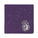 James Madison Dukes Ceramic Purple Speckle 4" Coaster