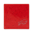 Buffalo Bills Ceramic Red Speckle 4" Coaster