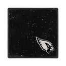 Arizona Cardinals Ceramic Black Speckle 4" Coaster