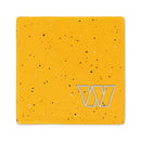 Washington Commanders Ceramic Yellow Speckle 4" Coaster
