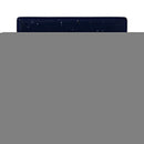 Illinois Fighting Illini Ceramic Navy Speckle 4" Coaster
