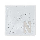 Northwestern Wildcats Ceramic White Speckle 4" Coaster