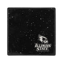 Illinois State Redbirds Ceramic Black Speckle 4" Coaster