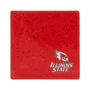 Illinois State Redbirds Ceramic Red Speckle 4" Coaster