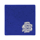 South Dakota State Jackrabbits Ceramic Royal Speckle 4" Coaster