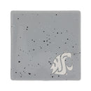 Washington State Cougars Ceramic Gray Speckle 4" Coaster