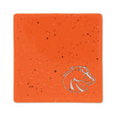 Boise State Broncos Ceramic Orange Speckle 4" Coaster